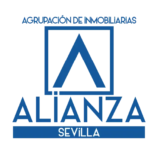 Logotipo alianza Sevilla con color azul