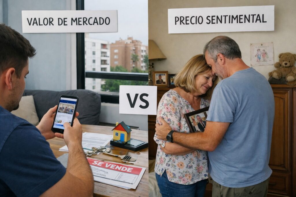 precio mercado y precio sentimental